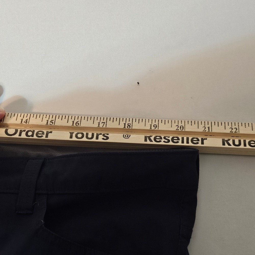 Eddie Bauer Men Navy Blue Fleece Lined‎ Tech Pants cargo 40x30 Relaxed Outdoor - Picture 7 of 15
